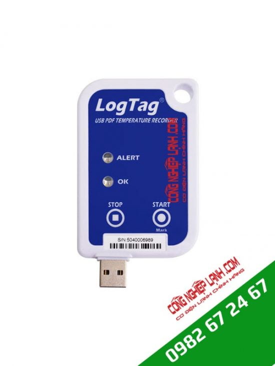 Nhiệt kế tự ghi LogTag UTRIX-16 tích hợp USB