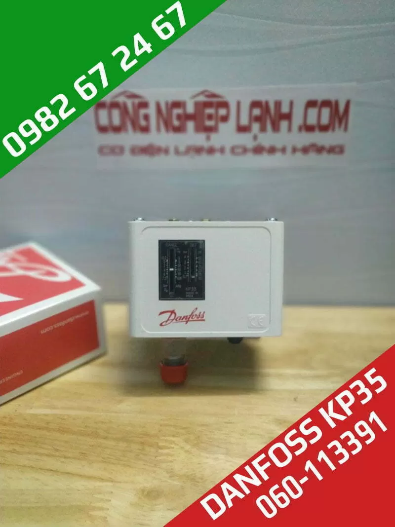 Công tắc áp suất Danfoss KP35 (060-113391)