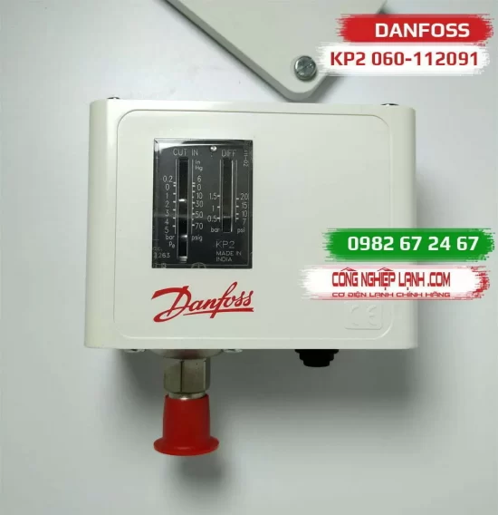 Công tắc áp suất thấp DANFOSS KP2 (060-112091)