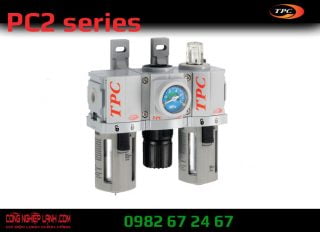 Bộ lọc khí, chỉnh áp, cấp dầu TPC PC2 series
