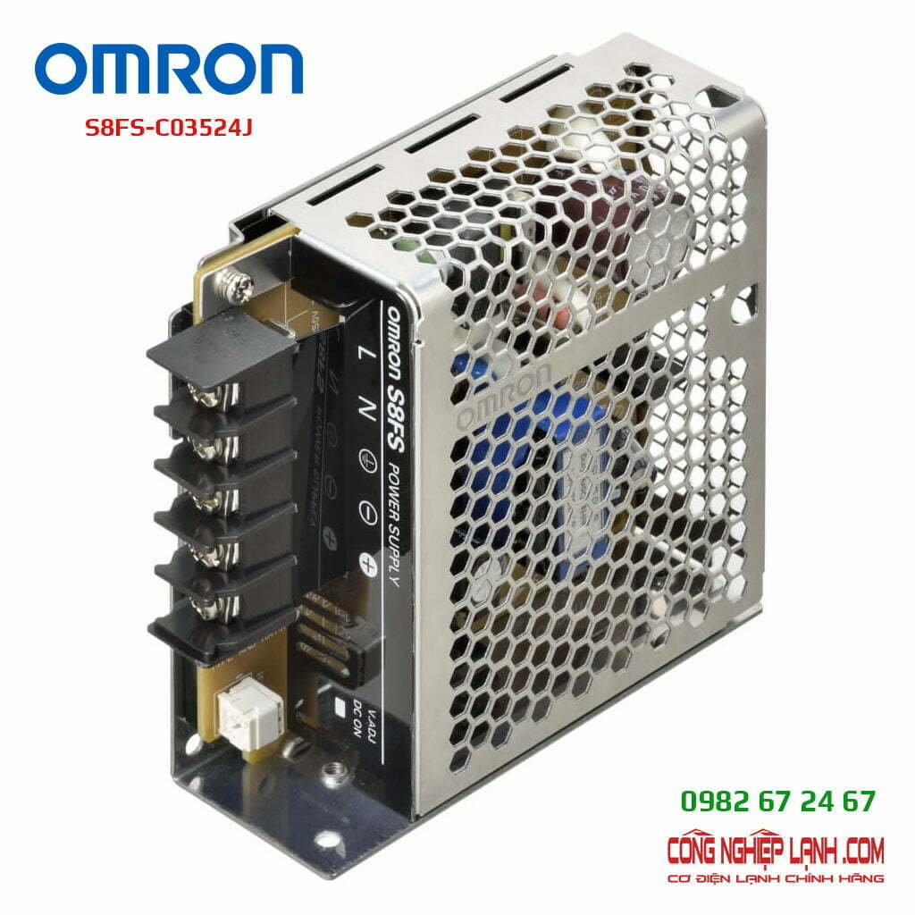 Catalog Omron S8FS-C03524J - bộ nguồn 24V-1,5A