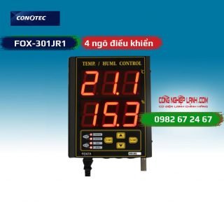 Điều khiển nhiệt độ và độ ẩm FOX-301JR1 4 ngõ