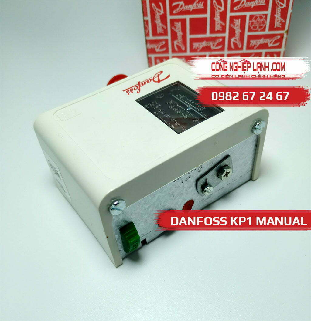 Relay áp suất thấp DANFOSS KP1 060-110366 - Manual (Poland)