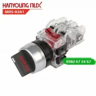 Công tắc xoay Hanyoung MRS-R2A1 - viền nhôm, 2 vị trí