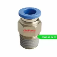 GPC06M5 - Nối ống thẳng phi 6mm ren M5