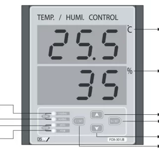 Mặt trước của bộ điều khiển Conotec FOX-301JR1