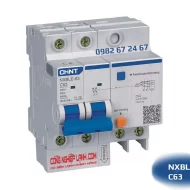 CHINT NXBLE-63 1PN C63 - CB chống giật RCBO 63A