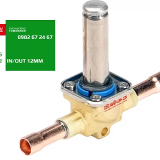 Van điện từ Danfoss EVR 6 - 032L1212 - phi 10mm - đầu hàn