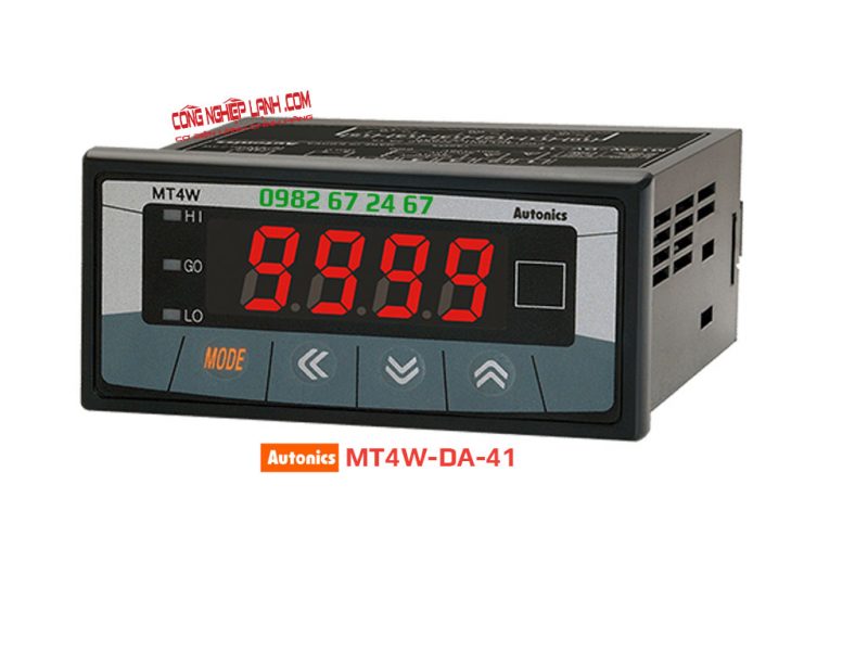 Đồng hồ đo Ampere Autonics MT4W-DA-41