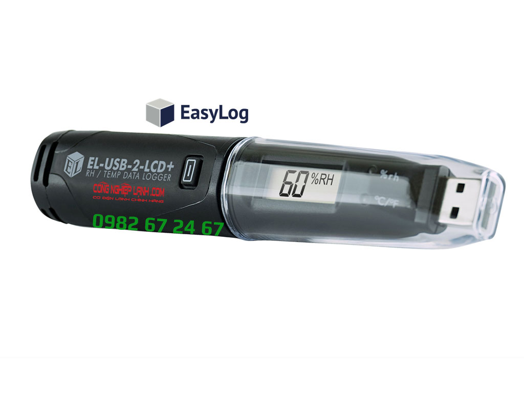 Nhiệt ẩm kế tự ghi EL-USB-2-LCD+